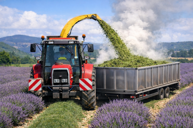 Depiction of hybrid lavender 